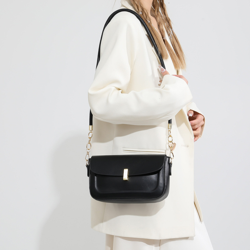 High Quality Women's Small Square Bag Versatile Designer Crossbody Bag New Niche Instagram Popular Handbag Single Shoulder Armpit Bag Free Shippi