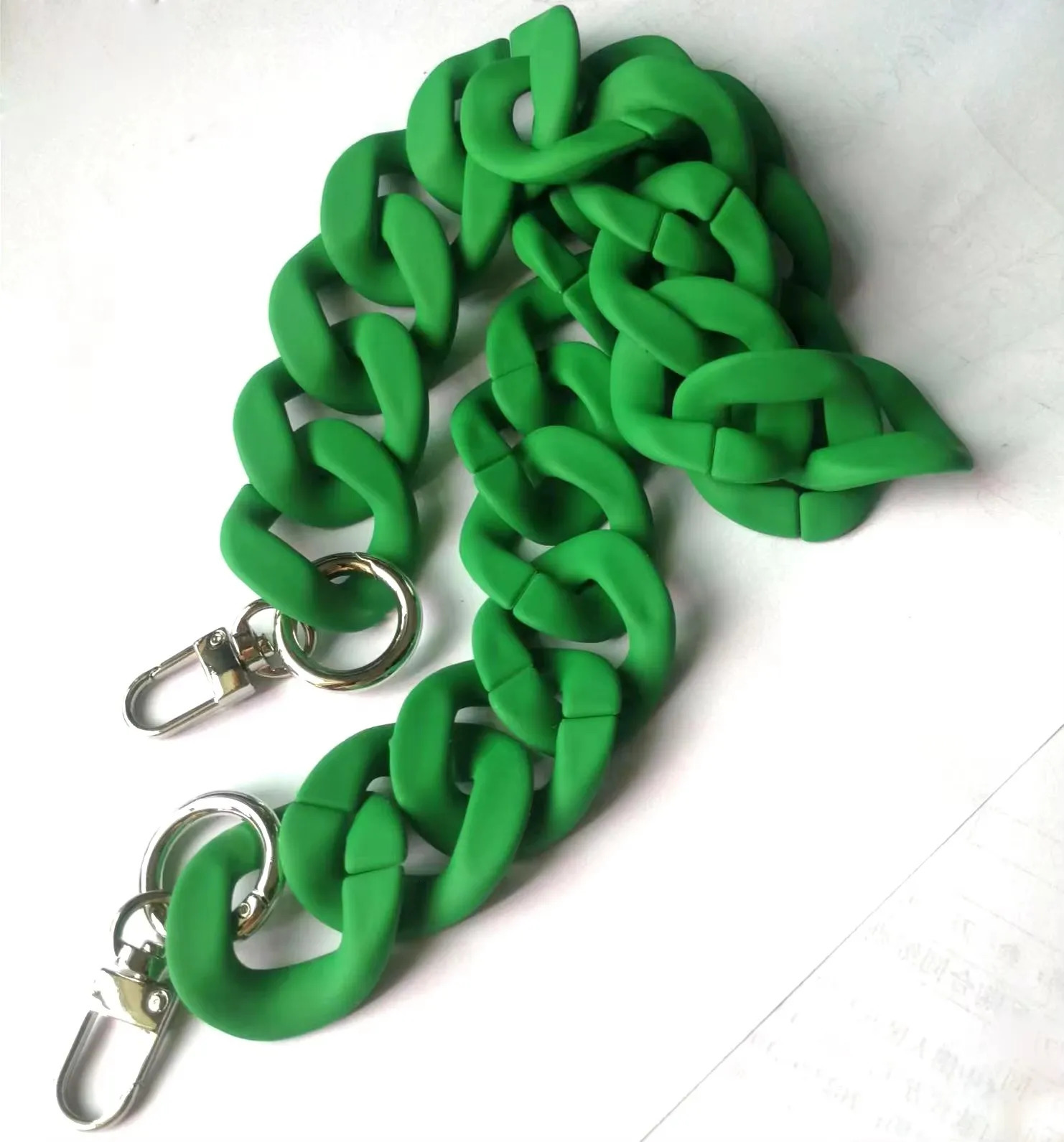 Chain Fashion Womens Handbag Accessories Acrylic Resin Frosted Watch Strap Clutch Shoulder Bag DIY 45cm120cm 250530