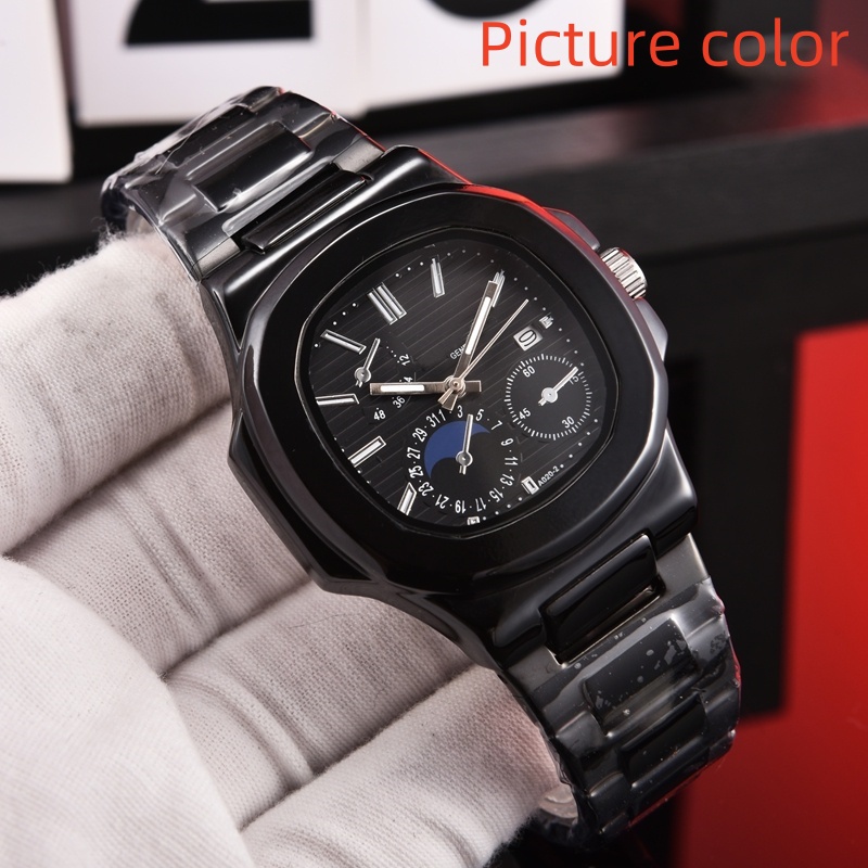Pate Wrist for 2025 Mens Watches Three needles Watch Cal.240 PS IRM C LU Movement High Quality Top Brand designer Clock Steel Strap Fashion Luxury watch