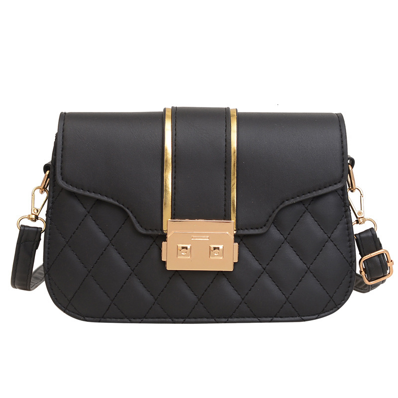 Free Shipping Designers New Fashionable Diamond Grid Embroidered Thread Armpit Bag Women's Trendy Casual Small Square Bag Commuting Single Should