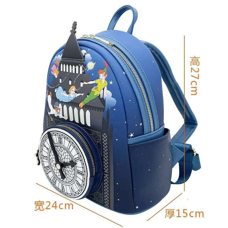 Designer Bag Pan Women S Backpacks Anime Cosplay Peter And Wendy Star Sky Pu Leather Students Brand Backpack Waterproof Bag