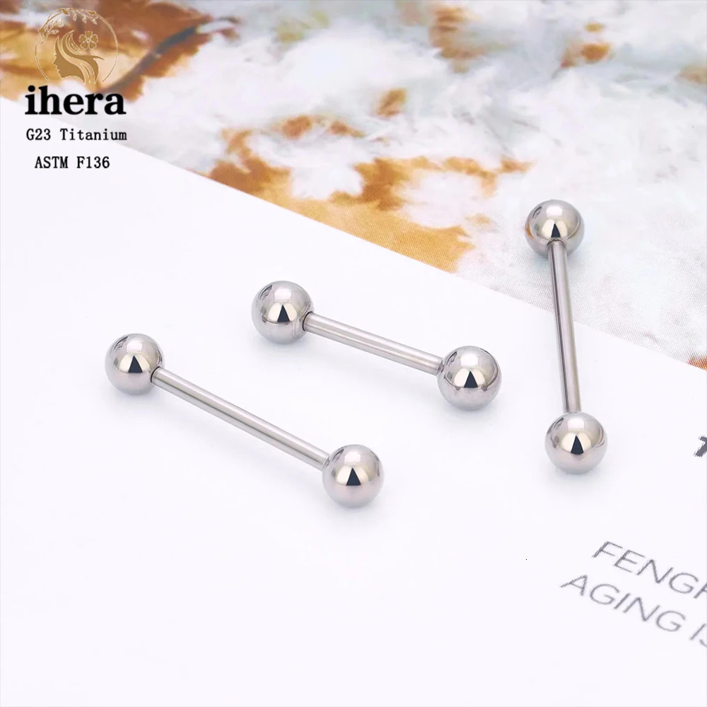 5/10PCS G23 Piercing Long Industrial Barbell Ring Tongue Nipple Bar 14G 16G Internal Thread Ear Cartilage Body Jewelry 250526