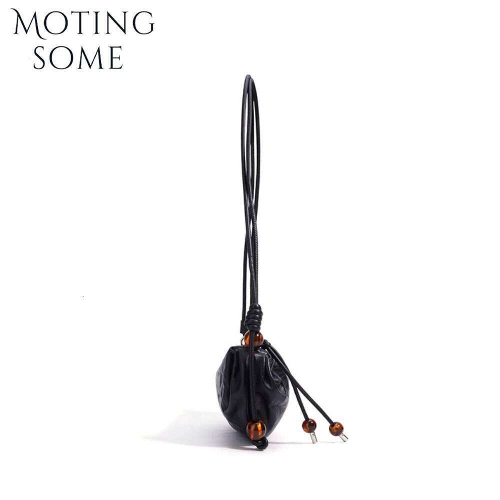 Hot Selling Motingsome Frist Layer Cowhide Women Mini Bags Shoulder Underarm Messenger Purse Soft Calfskin Saddle Pouch New Designer Bags