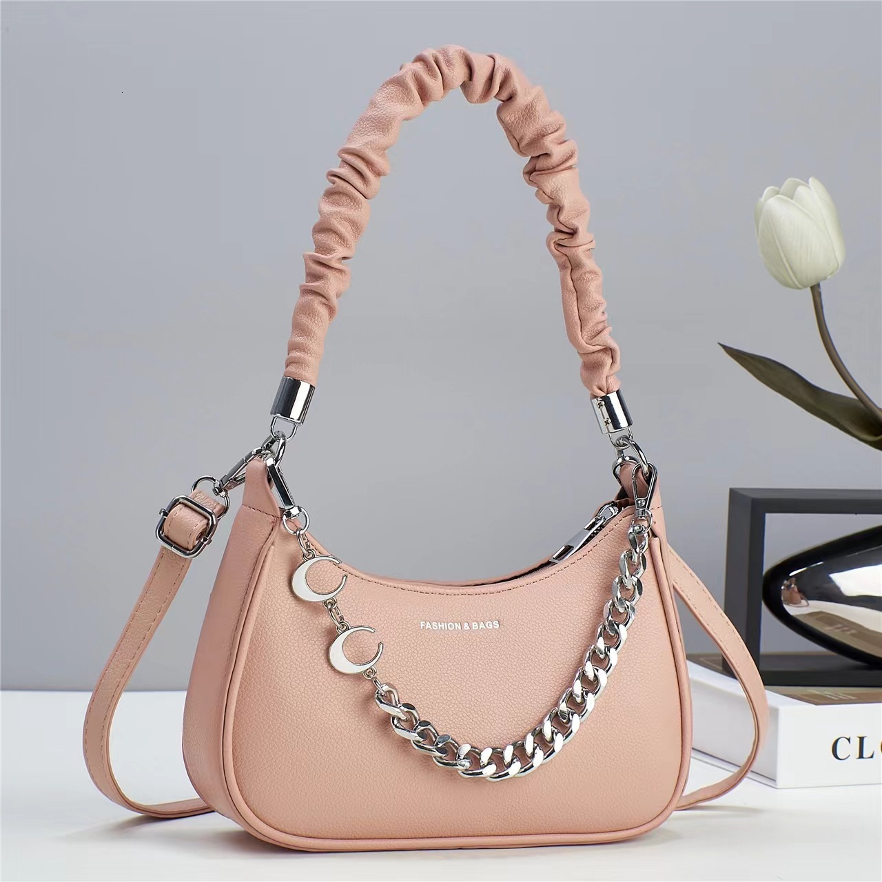 Brand High Quality New Style Premium Bag Simple Casual Texture Bag 2025 New Trend Color-Block Shoulder Crossbody Bag Trendy New Free Delivery Designer