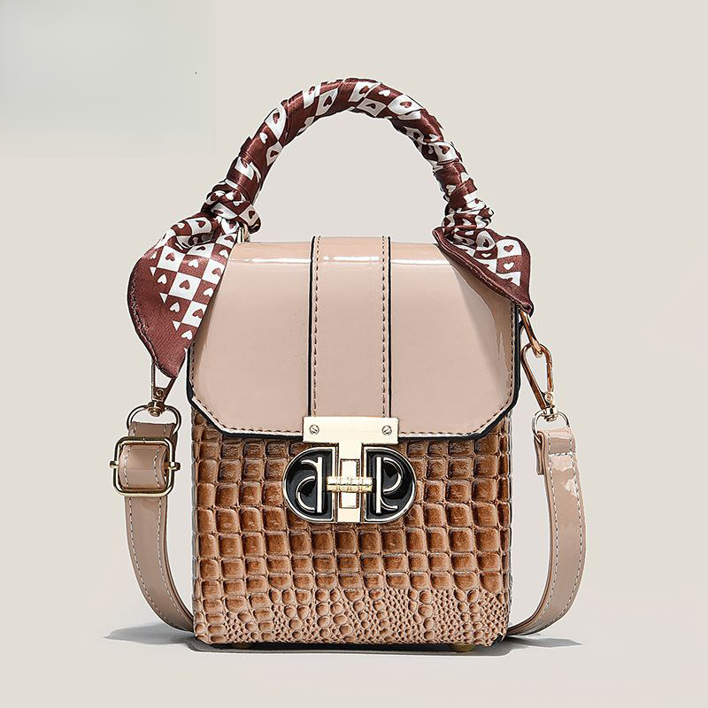 Top brand high-quality new free designer bag high-end mobile phone bag crossbody bag fashionable crocodile pattern shoulder bag brand new free designe