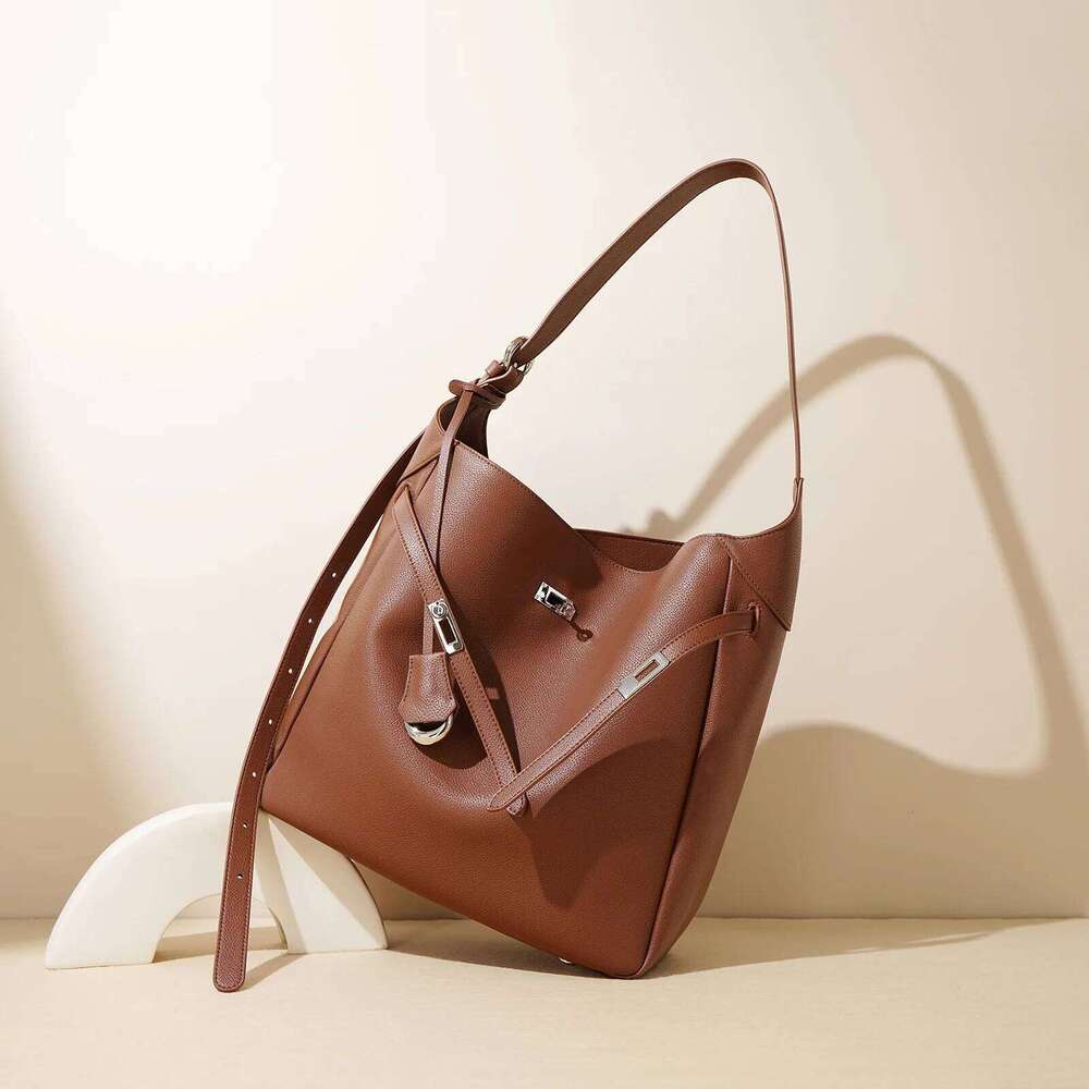 Motingsome Designer Underarm Shoulder Bags Fashionable Lady Bucket Handbag And Purses Casual Tote Autumn New 2024 250601