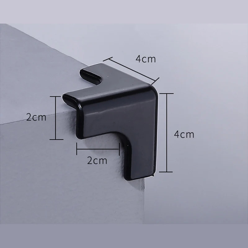 10pcs/lot Rubber Transparent L Shape Baby Safety Silicone Corner Protector Kids Soft Clear Table Desk Edge Corner Guards 250530
