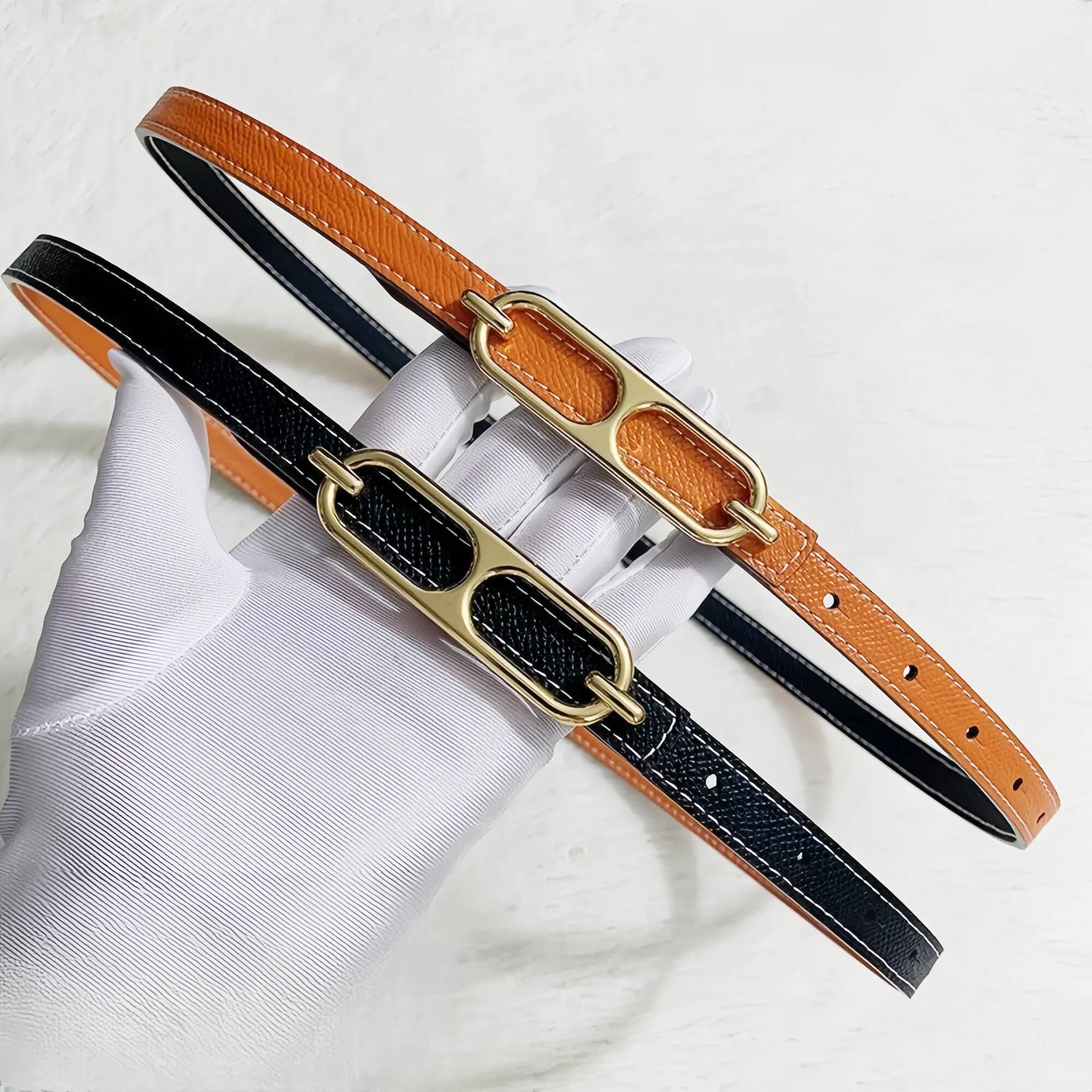 High Quality Head Layer Cowhide Ladies Width 1.3cm Designer Women Belts Dress Jeans Waistband For Girls Party Belt