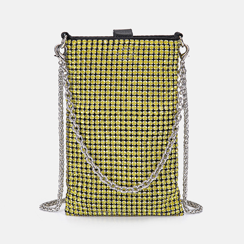 Brand Quality New Style Design Diamond-Studded Single Crossbody Bag 2024 New Trend Diamond Bag Women's Full Diamond Underarm Bag New Free Deliver