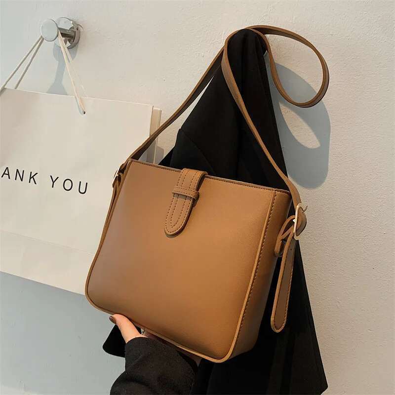Shoulder Bag, PU Leather Fashion Designer Brand Diagonal Cross Bag Women's Travel Phone Handbag Large Capacity Wallet