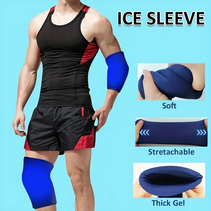 1pc Gel Ice Sleeve Elbow Knee Ankle Pack Hand Wrap Cold PackMultipurpose And Reusable 250530
