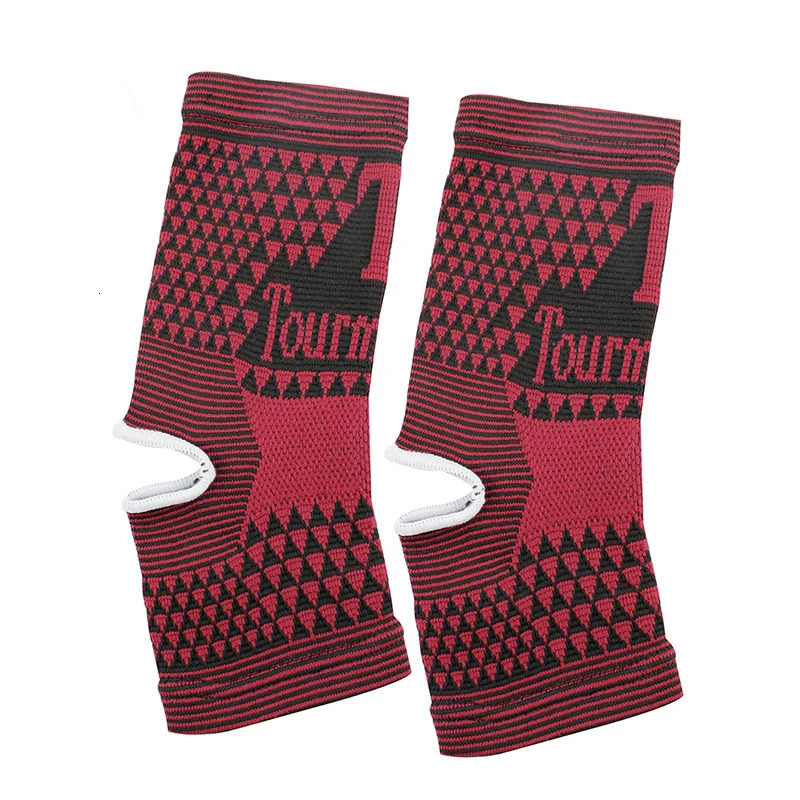 2Pcs Tourmaline Ankle Brace Magnetic Therapy Compression Sleeve Relieve Joint Pain Health Care Support 250530