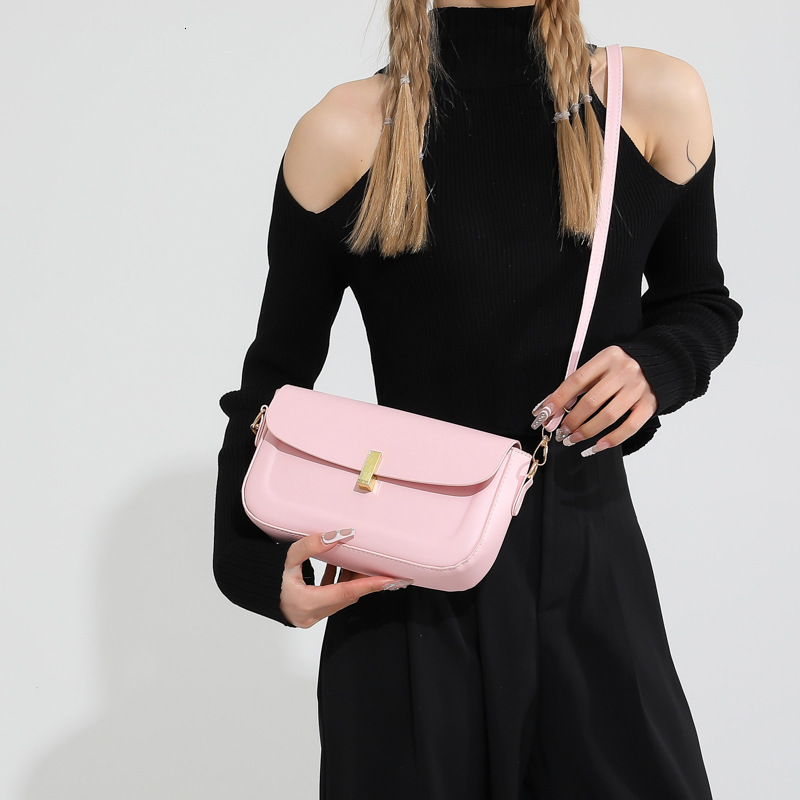 High Quality Women's Small Square Bag Versatile Designer Crossbody Bag New Niche Instagram Popular Handbag Single Shoulder Armpit Bag Free Shippi