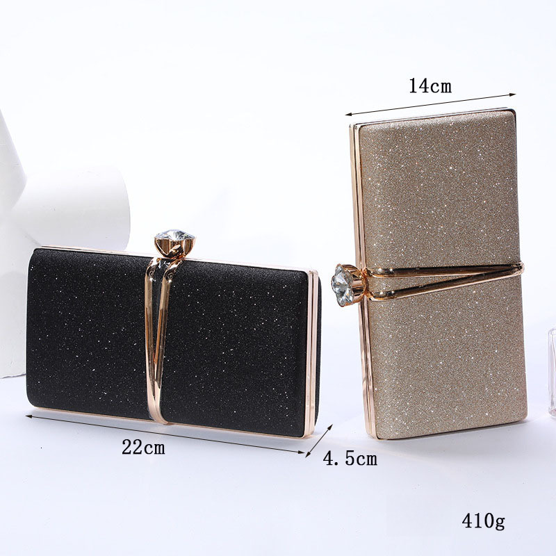 Top Brand High Quality New Style Source and Women's Fashion Clutch Sequin Elegant Dress Evening Bag Single Shoulder Crossbody Bag New Free Delive