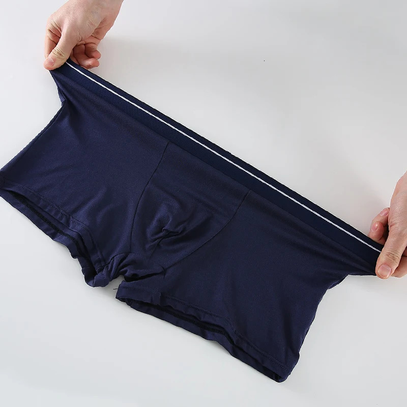 Mens Panties Underwear Boxers Breathable Man Boxer Underpants Comfortable Male Shorts Elastic Wide Waistband Euro Size 250530