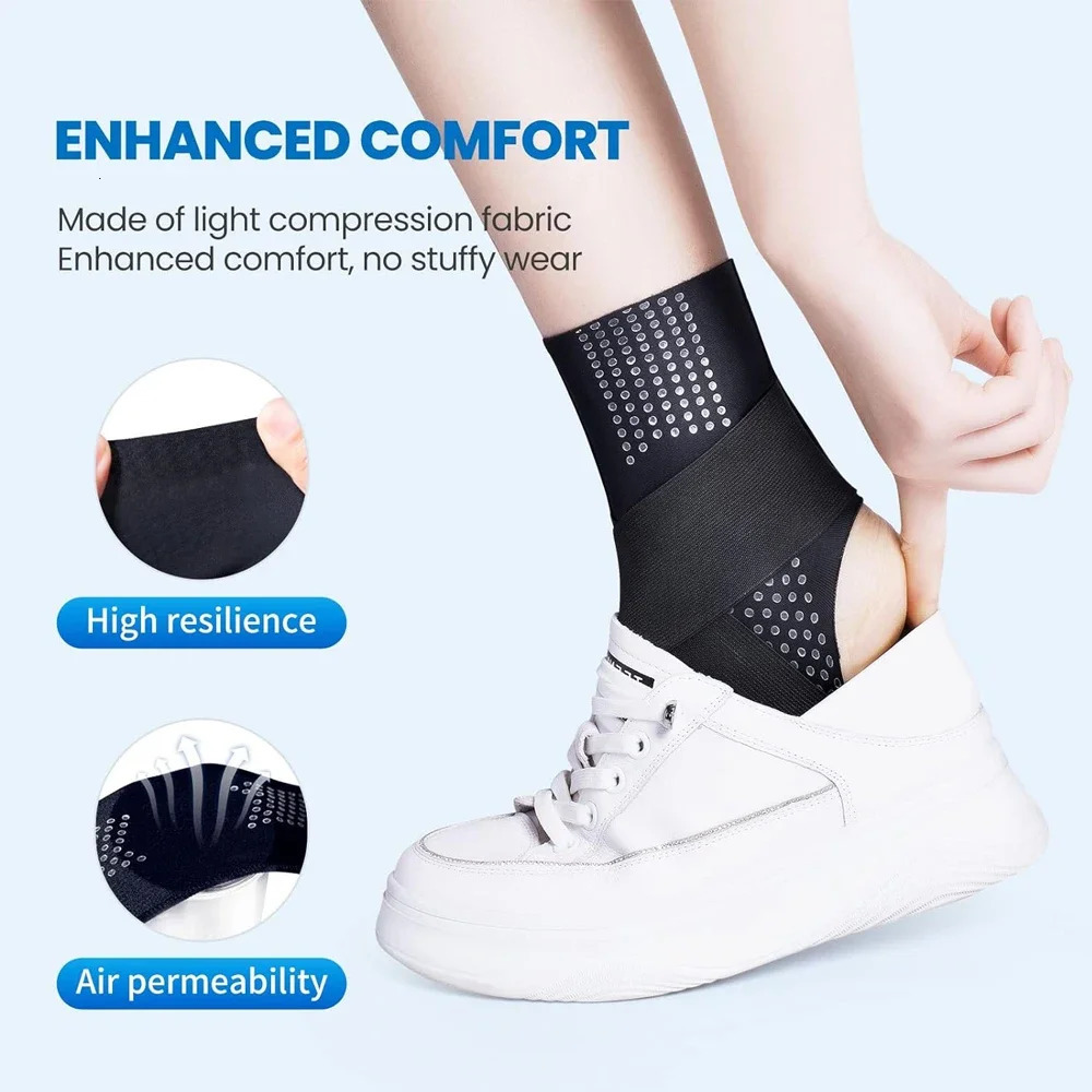 1Pcs Compression Ankle Brace Stabilizing Women Men Achilles Tendonitis Socks Swelling Running Support Sports Joint Pain 250530