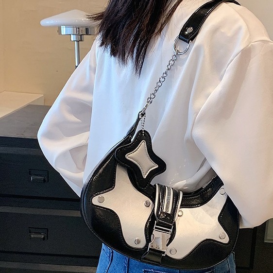 designer Trendy Cool Design Bag for Women 2025 Summer New Birthday Gift Niche High-end Underarm Shoulder Bag Crescent Bag