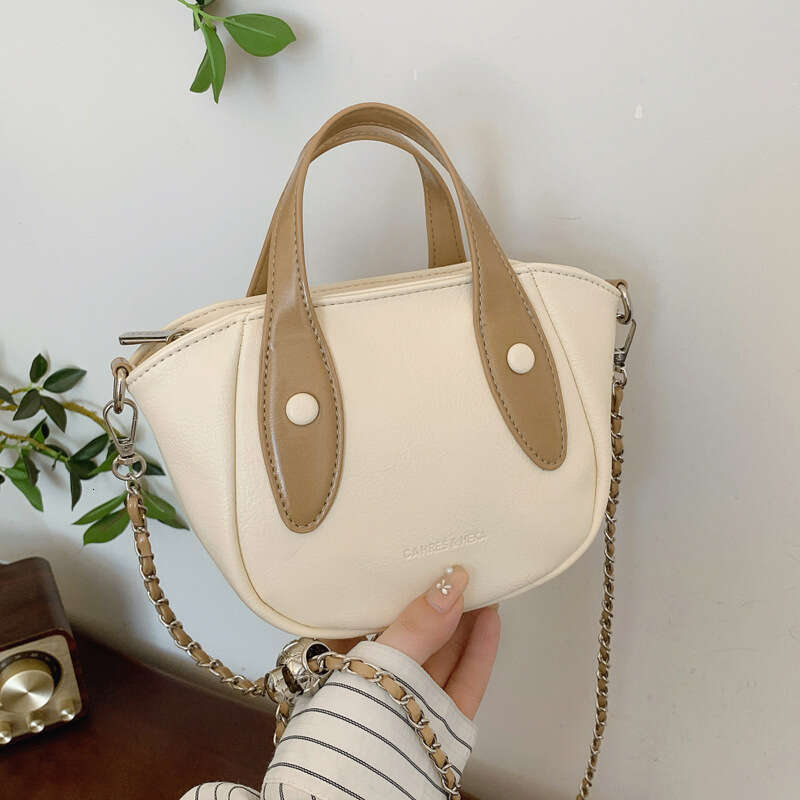 2025 Summer New Fashion Stylish Single Shoulder Crossbody Textured Personality Simple Casual Trendy Popular Women's Bag