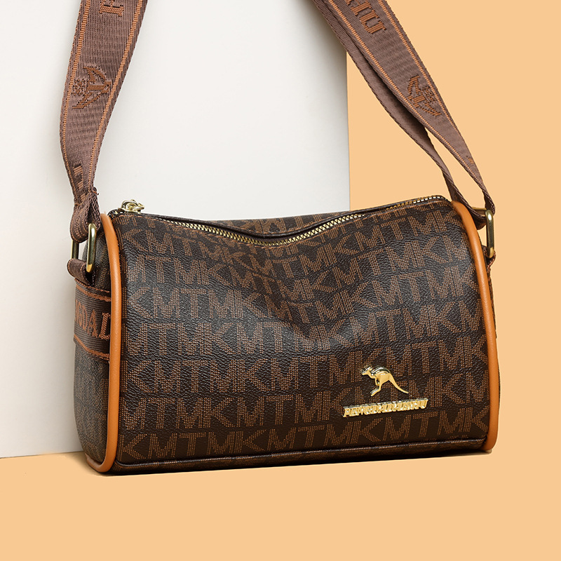 Quality New Style Premium Women's Shoulder Bag 2024 New High-End Retro Print Shoulder Bag Elegant Crossbody Women's Bag New Free Delivery De