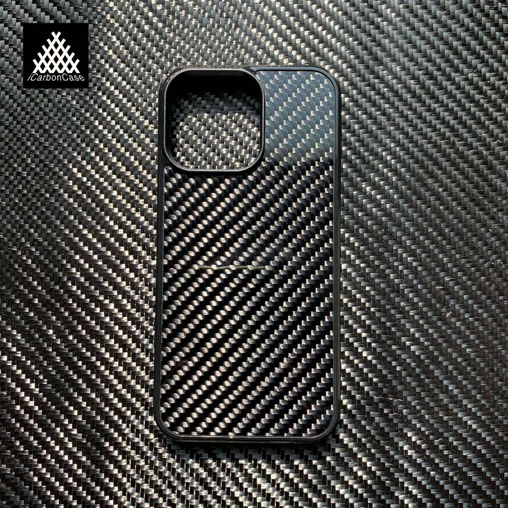 Magnetic Real 3K Twill Woven Carbon Fiber Case for iPhone 16e 16 15 14 13 12 11 Pro Max 16+ 15+ with Magsafe Phone Back Cover