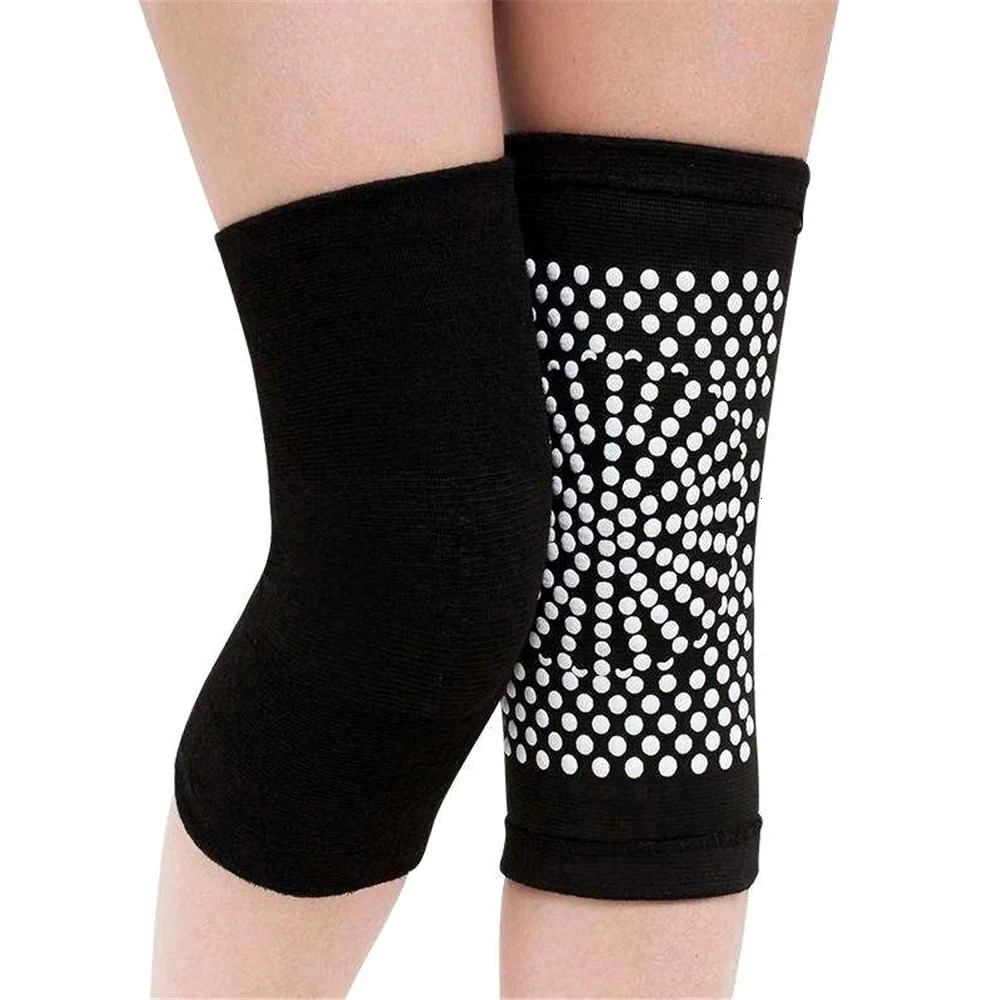 2PCS Self Heating Knee Braces Sleeve Tourmaline Support Far Infrared Keep Warm Pads 250530