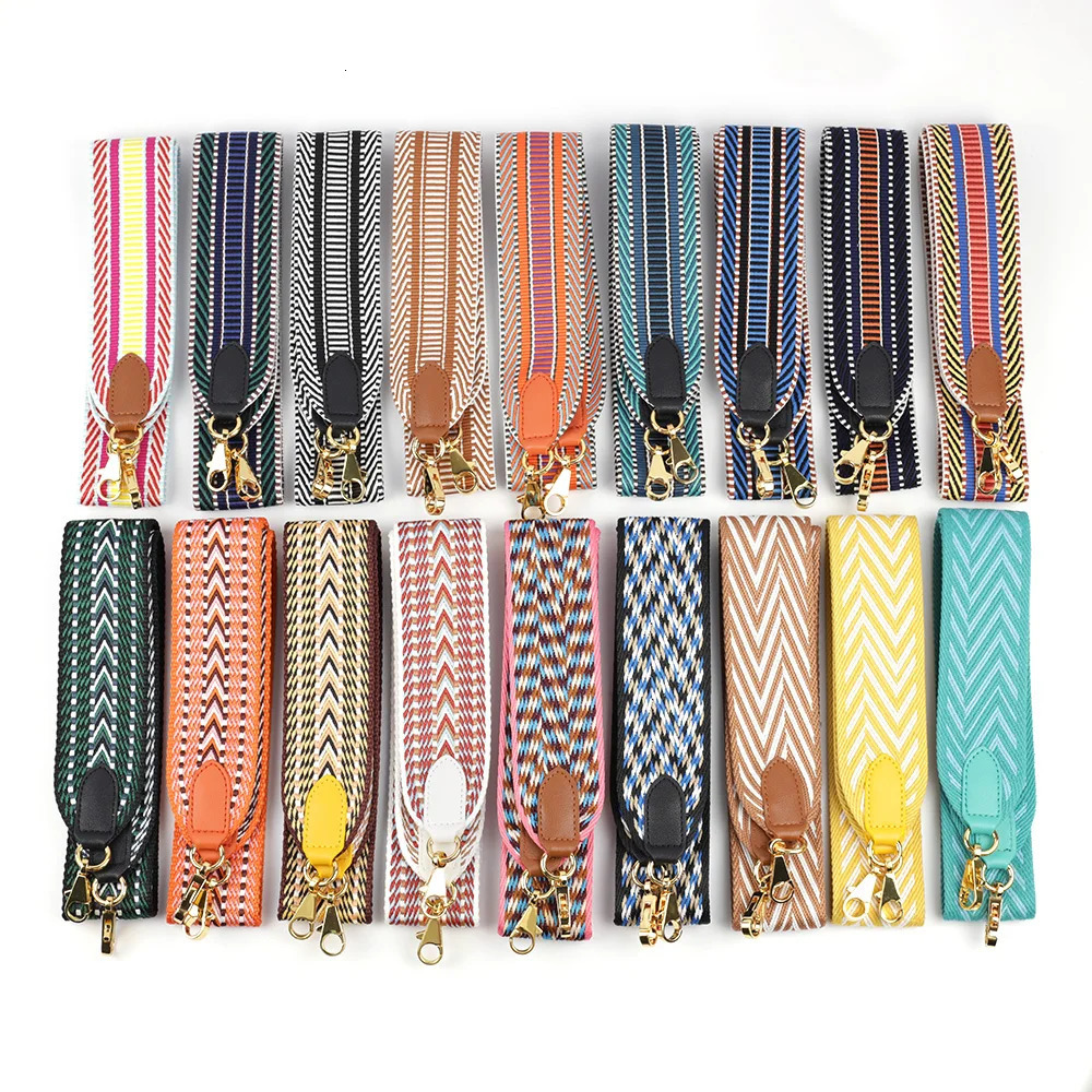 90cm Colorful Canvas Bag Strap Wide Shoulder Straps Crossbody Replacement Belt for Women Handbag Purse Handle DIY Accessories 250530