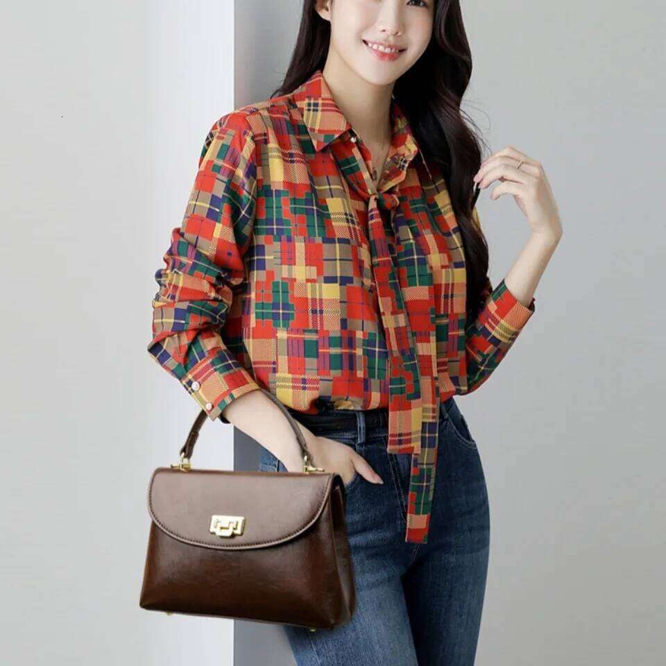 High-End Feel Leather Handbag Crossbody Single Shoulder Bags For Mother 2025 Brand Women's Retro Small Casual Tote Sac A Main