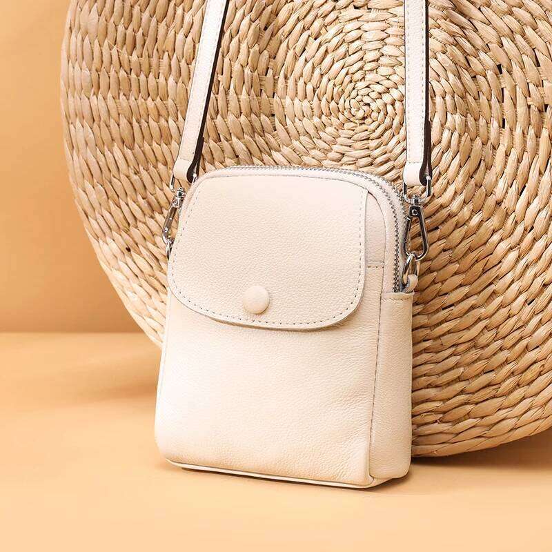 New Soft Genuine Leather Messenger Design Women Small Shoulder Crossbody Bag Ladies Cowhide Female Shell Flap Handbag