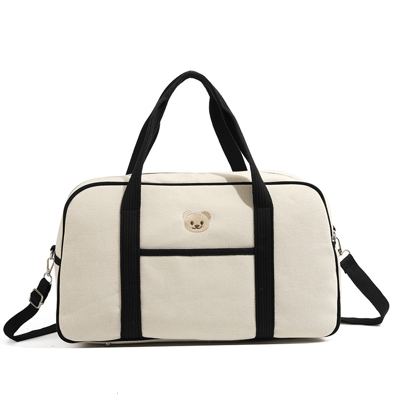 designer Ins Style Mommy Bag Large Capacity Handbag Fashionable Versatile Lightweight Storage Shoulder Bag for Moms and Babies