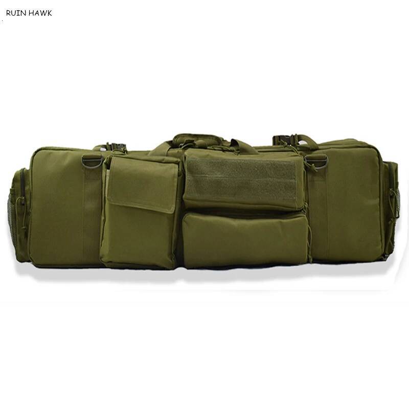 M249 Tactical Hunting Rifle Heavy Duty Carry Bag 1000D Oxford Paintball Airsoft Air Gun Case With Shoulder Strap