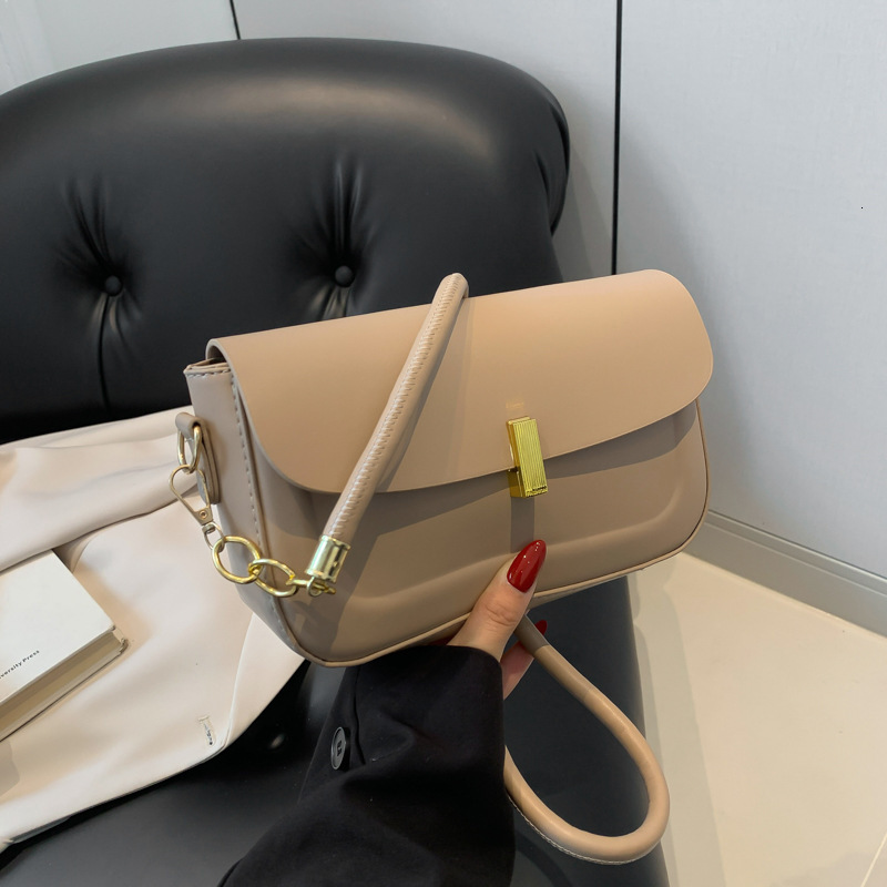 High Quality Women's Small Square Bag Versatile Designer Crossbody Bag New Niche Instagram Popular Handbag Single Shoulder Armpit Bag Free Shippi