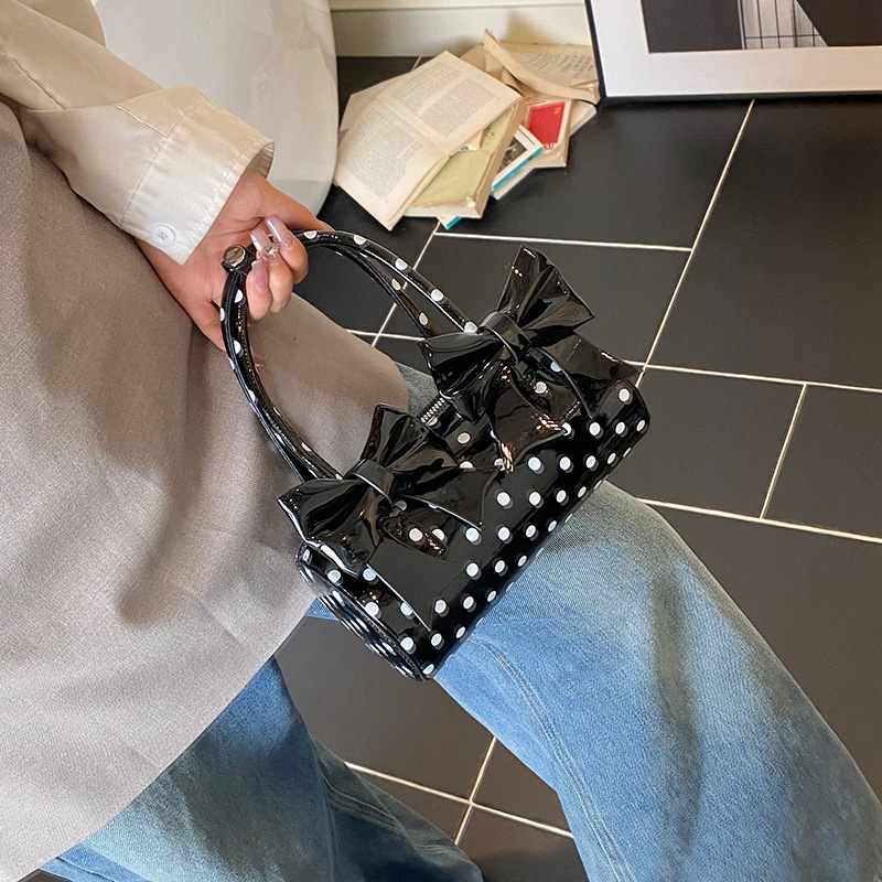 Top Brand High Quality New Style Dot Cake Women's Handbag 2025 New Textured Commuter Shoulder Bag Fashion Versatile Crossbody Bag New Free Delive