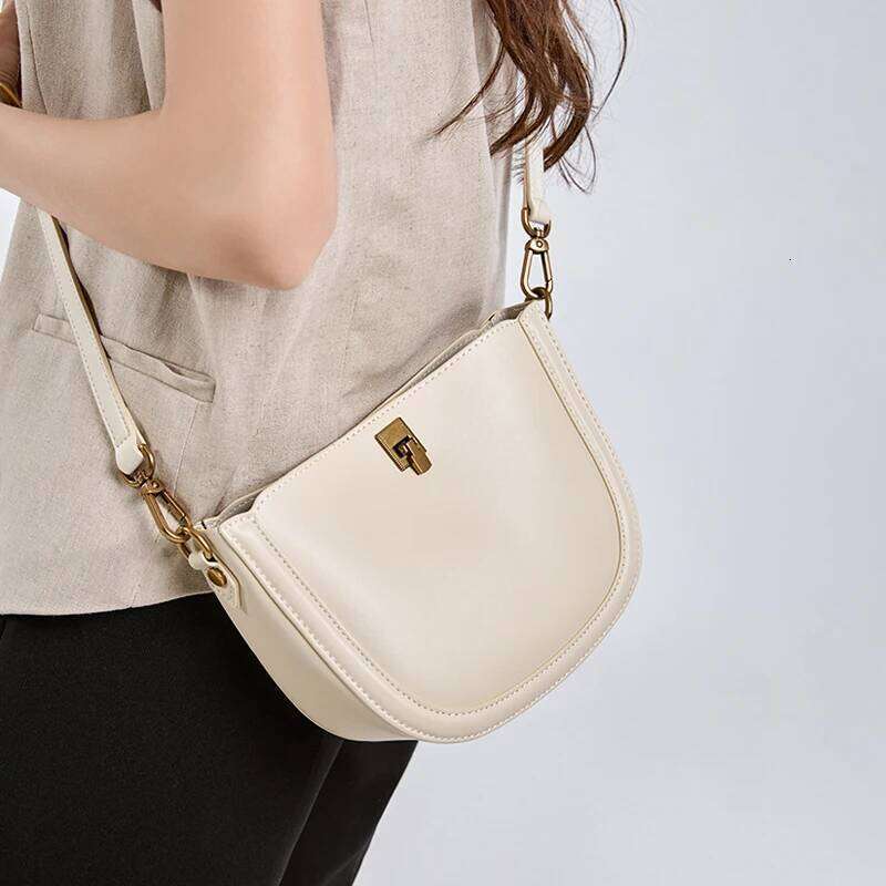 Women's Natural Cow Designer luxury bag Handbag Ladies High Quality Cowhide Shoulder Bag Female Minimalism Crossbody Bags New