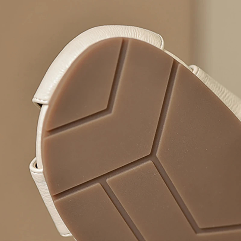 summer womens outerwear slippers Korean style Trendy shallow mouth mary jane shoes mules Ladies casual flats 250528