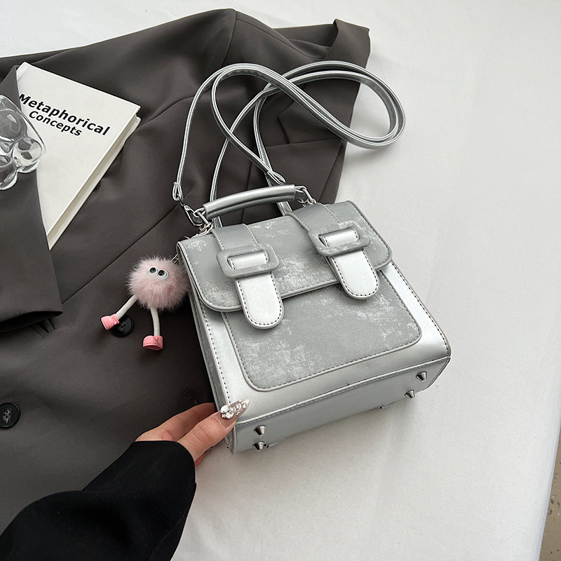 Designer Handheld Briefcase For Women Free Shipping New Korean Style Versatile Trendy Fashion Simple Backpack Niche Trend Shopping Bag Small Backpack