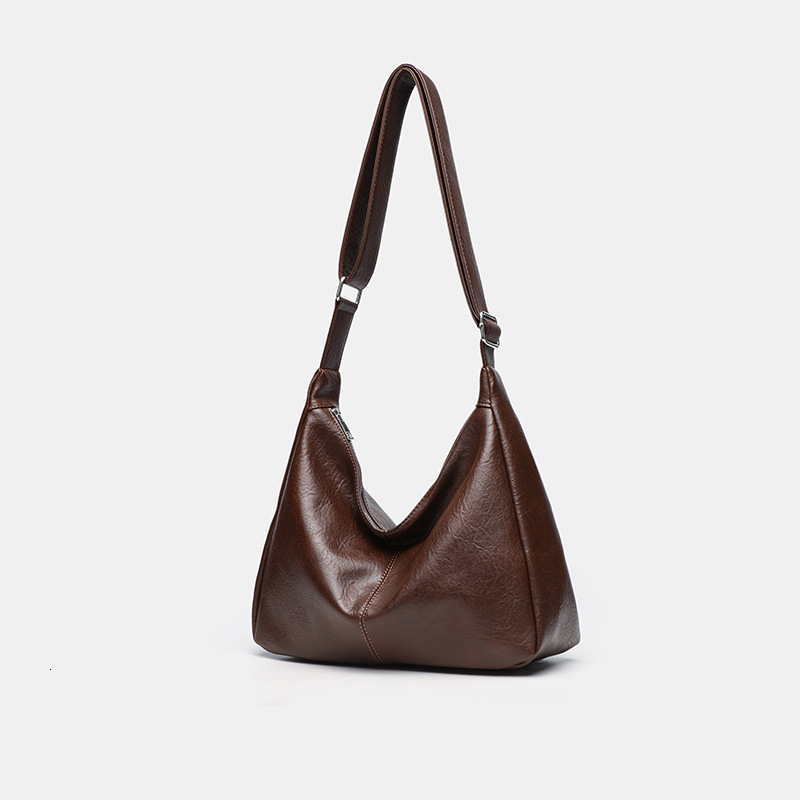 designer Bag for Women 2025 New Melard Retro Crossbody Bag Soft Leather Large Capacity Versatile Shoulder Tote Bag