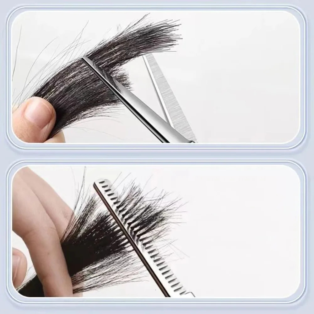 12pcs Professional Hairdressing Haircut Scissors 6 Inch Barber Shop Hairdressers Cutting Thinning Tools High Quality Salon Set 250530