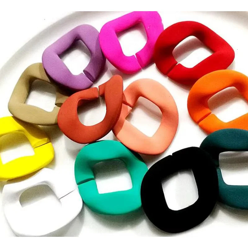 Chain Fashion Womens Handbag Accessories Acrylic Resin Frosted Watch Strap Clutch Shoulder Bag DIY 45cm120cm 250530