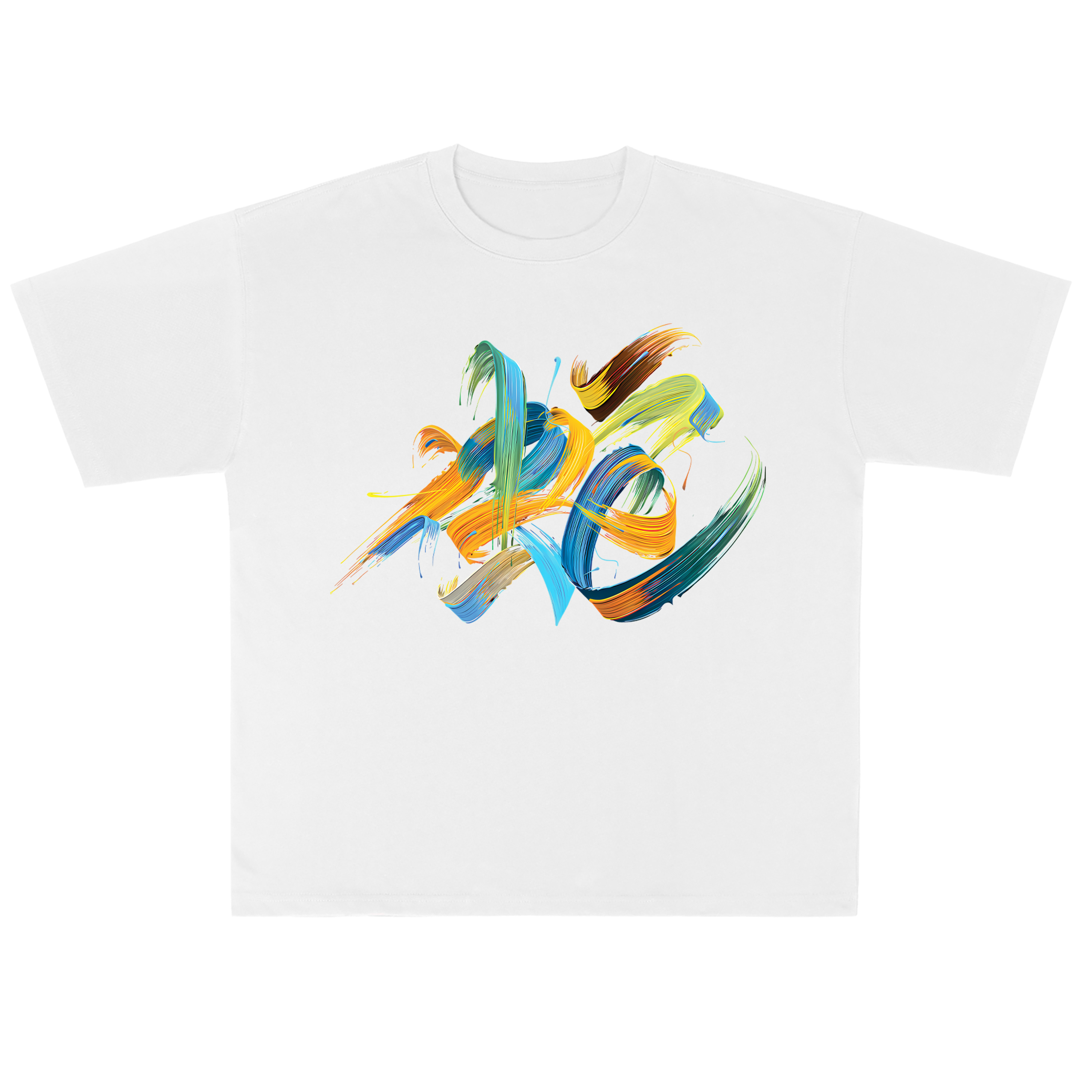 T-shirt men's top designer cotton T-shirt color snake short sleeved clothing high-quality fashionable T-shirt