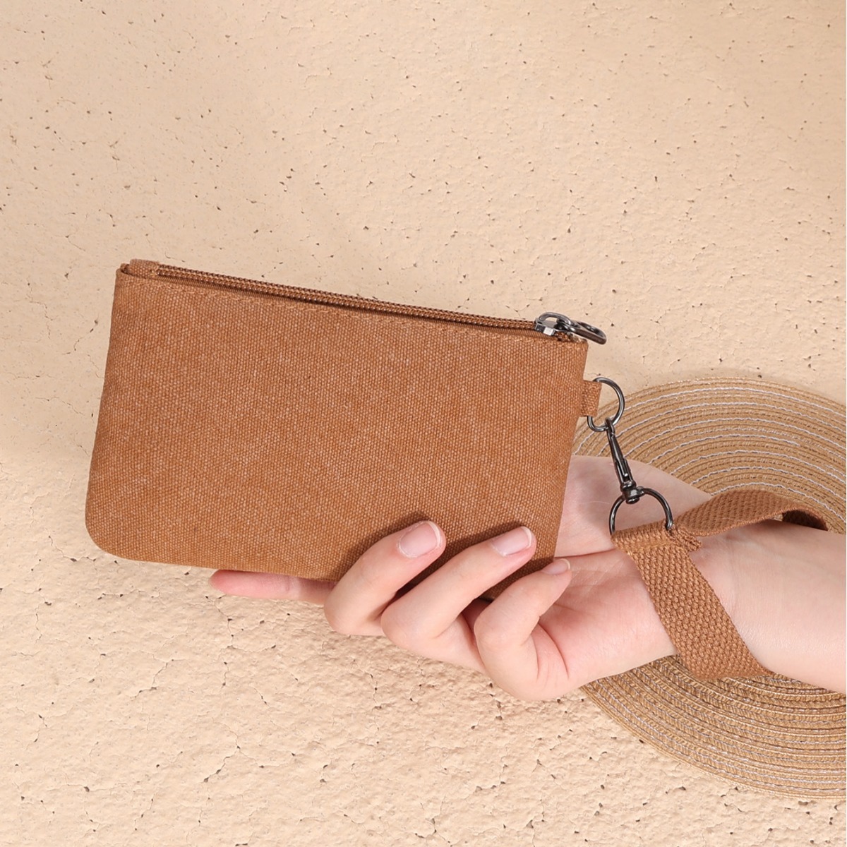 New Fashion Handheld Canvas Bag Coin Wallet Small Wallet Can fashion Hang Small Bag Designer fashion Men s Key Bag Women s Fashion Wallet