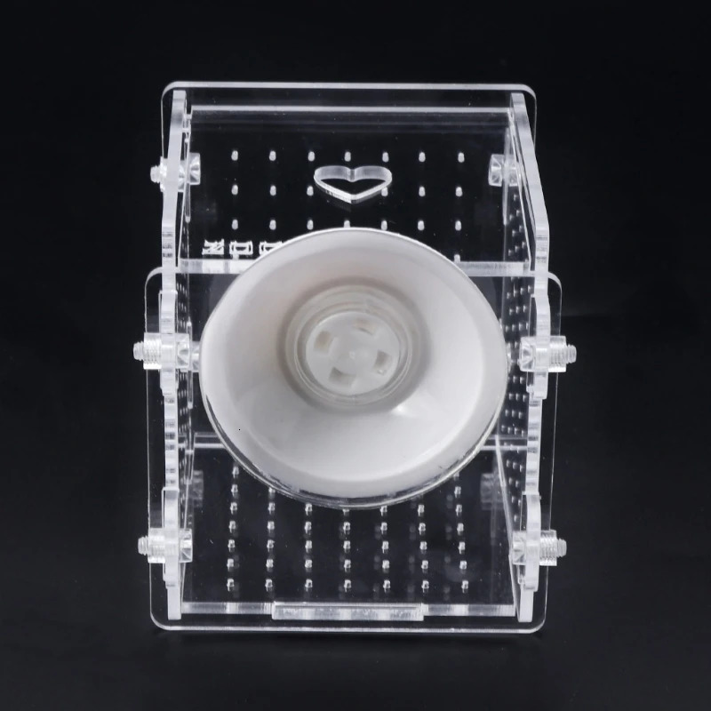 Fish Separation Breeder Box Acrylic Transparent Fish for Tank Breeding Isolation Boxes Aquarium Mini Hatchery Incubator 250530