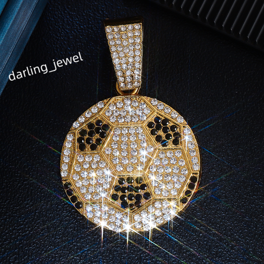 Hip Hop Style 925sterling Sliver Gold Plated White and Black Moissanite Diamond Pendant Texture Design Back for Buss Down Rapper