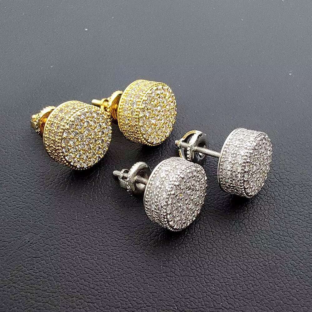 Earrings Fashion Womens Jewelry Customization 925 Silver with Moissanite 14k Gold Plated