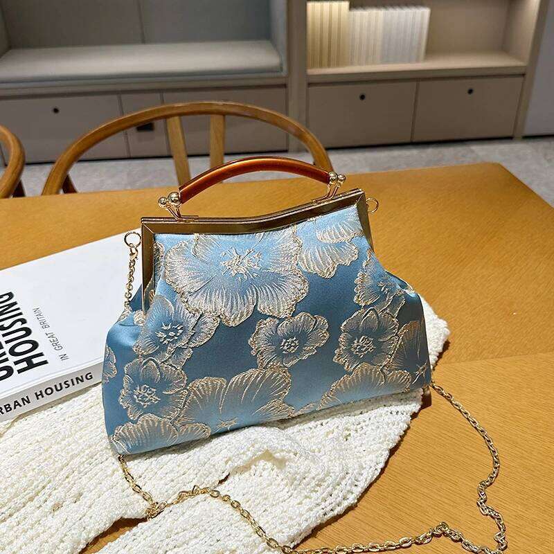 Women Party Fashion Exquisite Ladies Dinner Bag Elegant Chain Simple Formal Gorgeous Crossbody Daily Use Purse