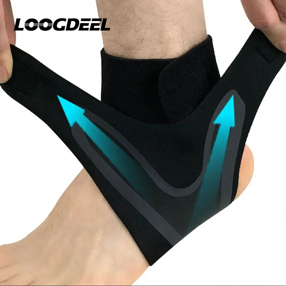 1PCS Ankle Brace Support Elasticity Free Adjustment Protection Foot Protect Bandage Sprain Prevention Sport Fitness 250530