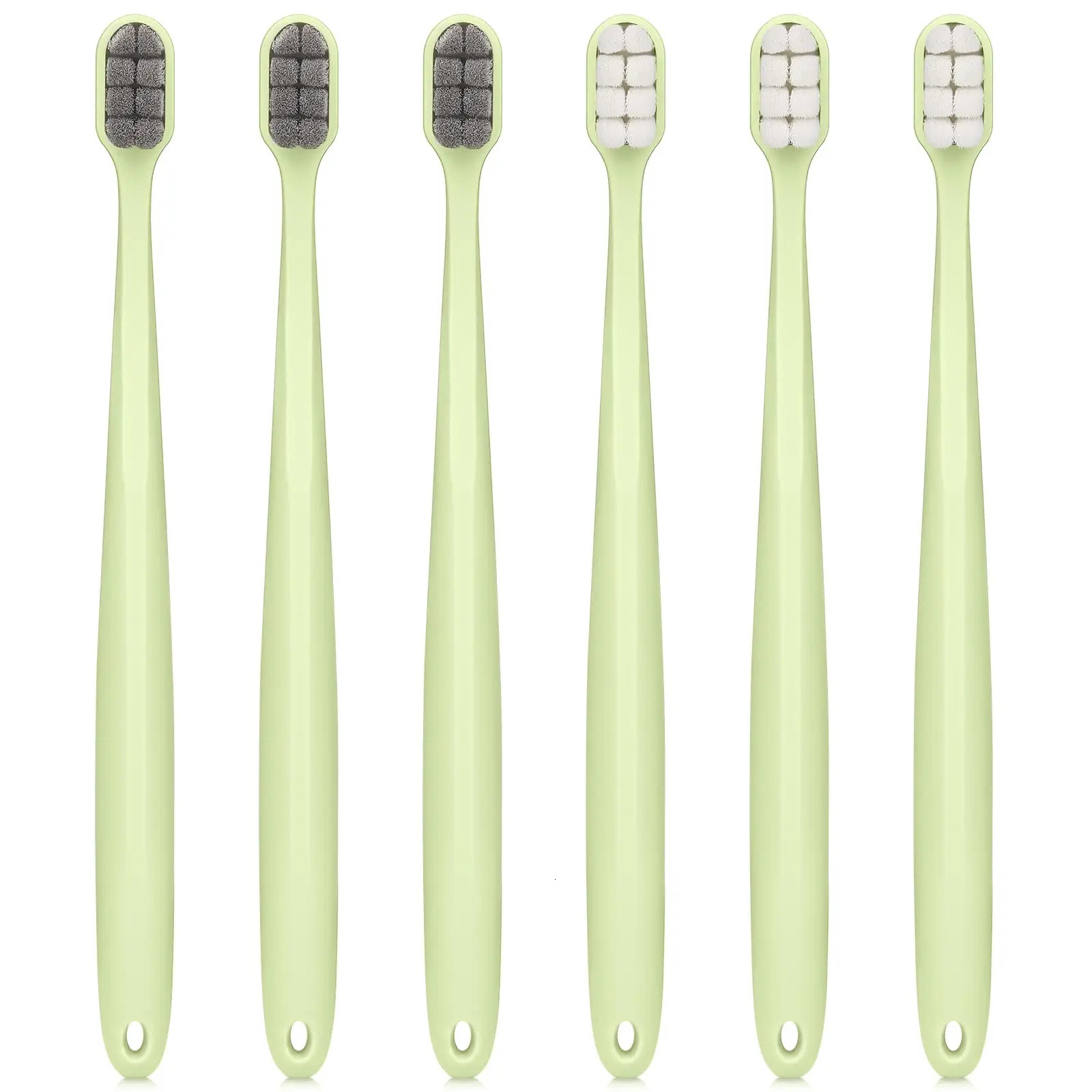 Super soft toothbrush suitable for adult sensitive gums upgraded 20000 soft bristle toothbrush with 8 holes 250528