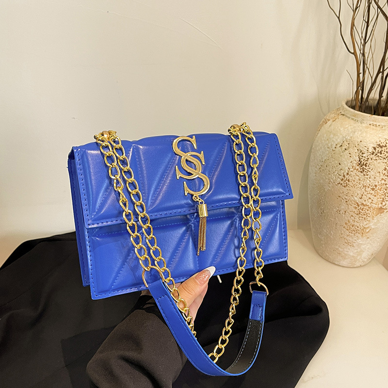 Free Shipping Designer Casual Retro Small Square Bag Niche Trend Crossbody Bag 2025 New Bag Womens Chain Simple Shoulder Bag, Women's Bag