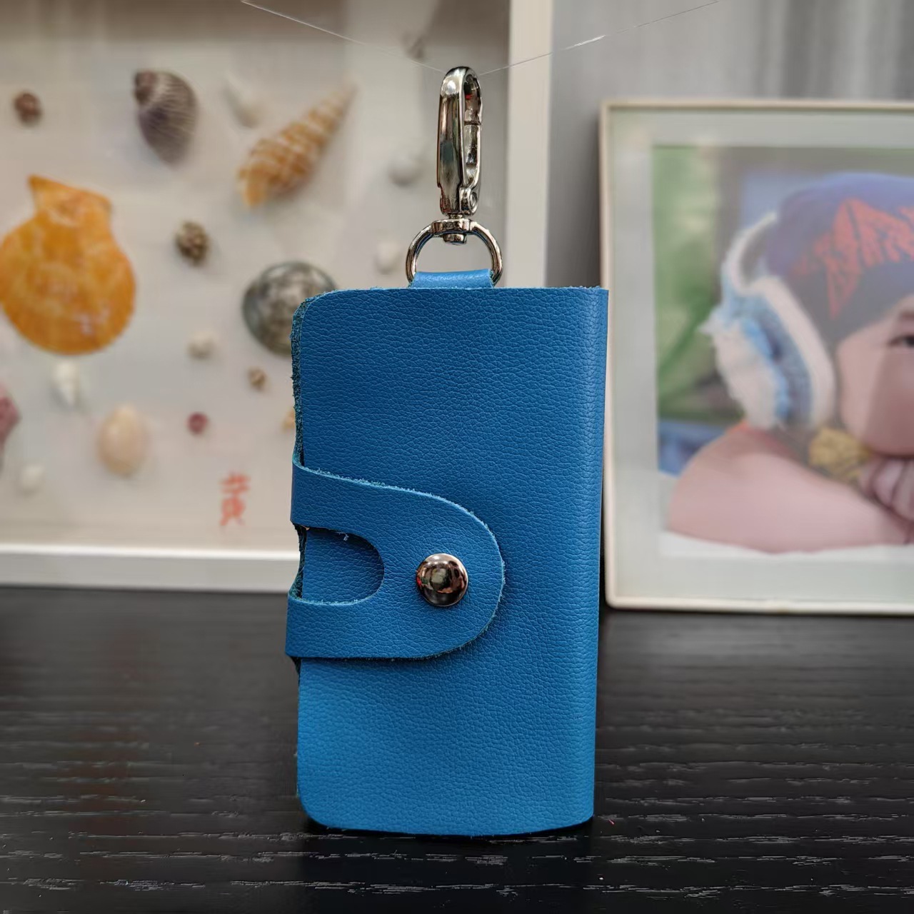New Trendy Women s Home Leather trend Keybag trend Genuine Leather Keychain Designer Fashion Trendy Men s Personalized Keybag