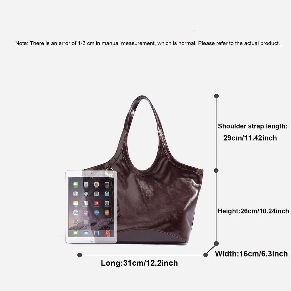 Vintage Wine Red Large Capacity Sector-Shaped Commuter 2025 Simple Real Women Handbag Split Cow Leather Shoulder Bag