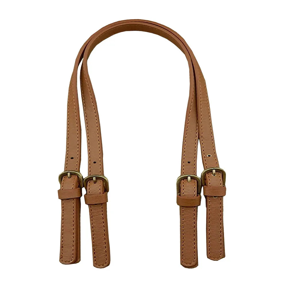 67-71CM Adjustable 1 Pair Bag Handles DIY Bag Belt Split Leather Bolsa Accessories Replacement Shoulder Bag Straps KZ0332 250530